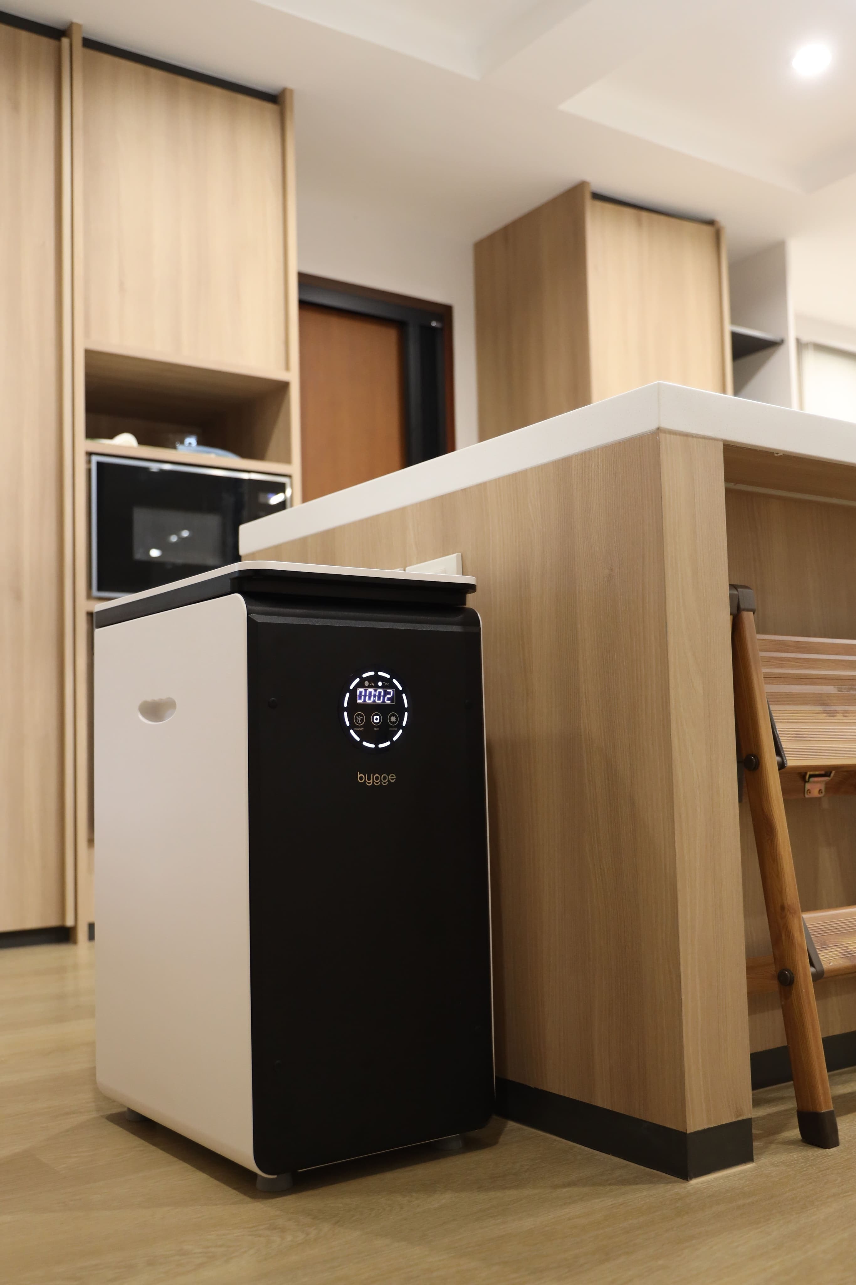 Super Composter machine close-up view